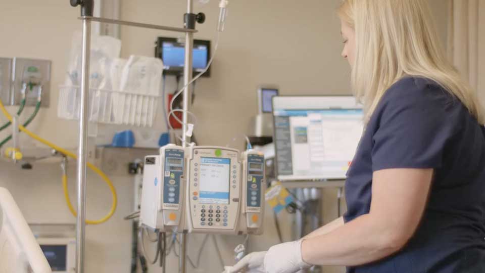 Nurse Serving Patients option - B roll video