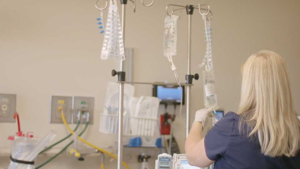 Nurse Serving Patients - B roll video